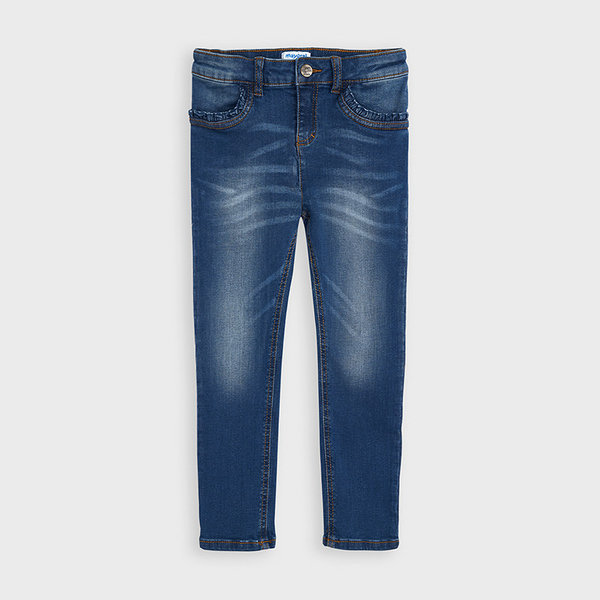 Lange Jeans Hose basic Skinny fit Mädchen Art . 10-00070-061